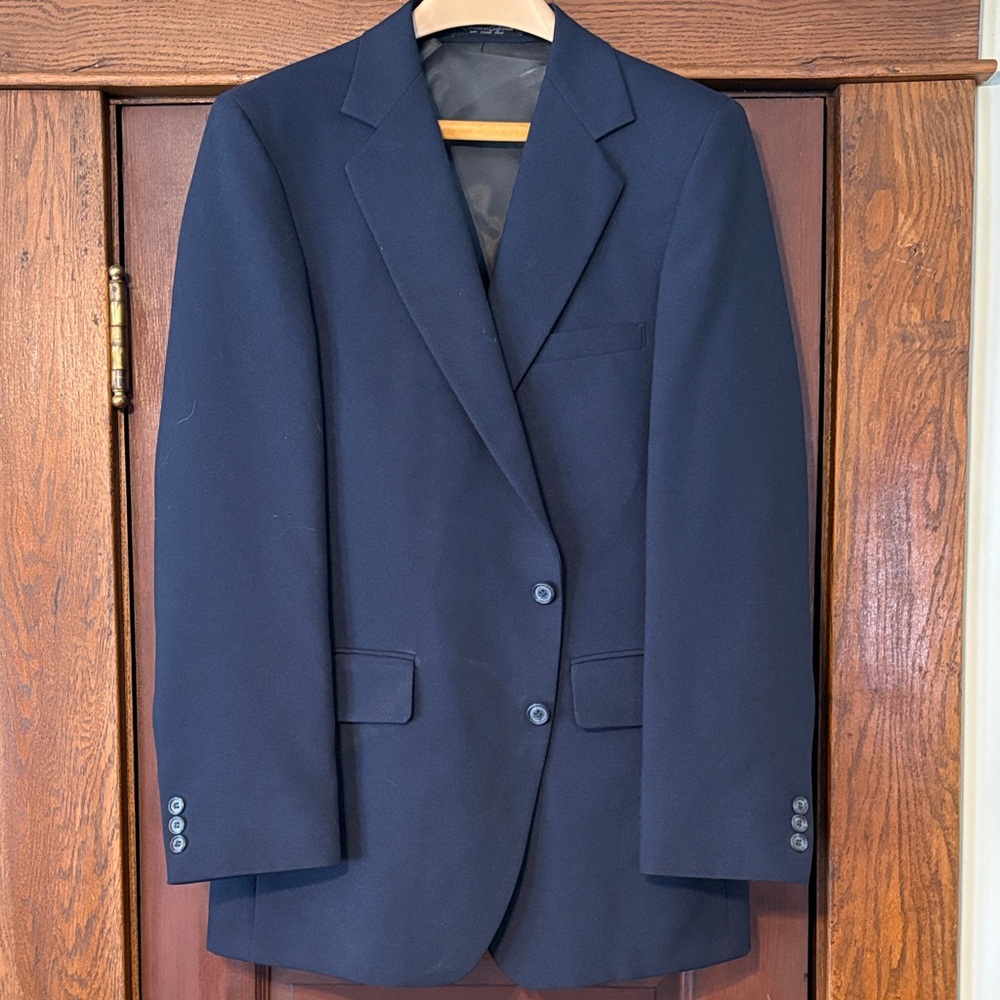 Men’s Navy Jacket & Vest